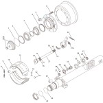 SAF SK RZ 9042 & 11242 Axles